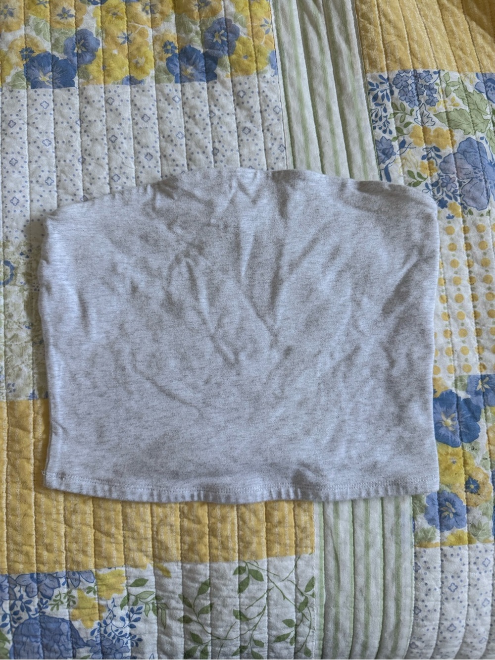 Garage Light Gray Tube Top